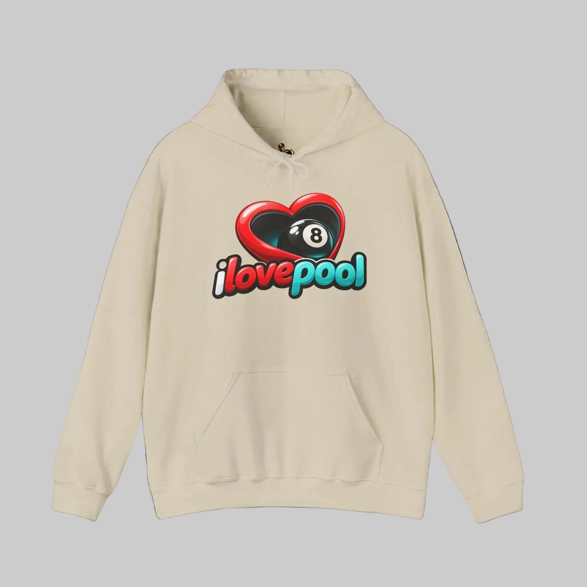 I Love Pool 3 Hoodie