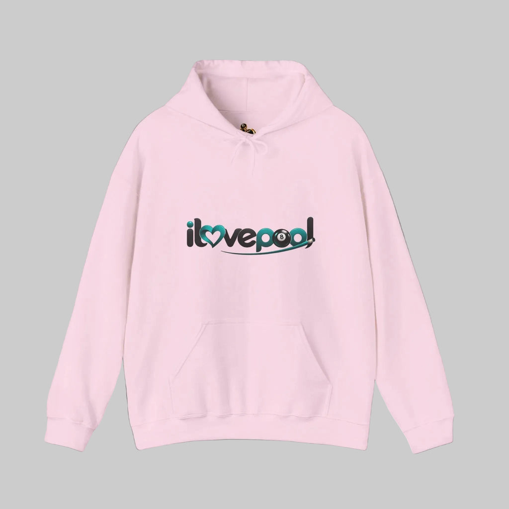 I Love Pool 1 Hoodie