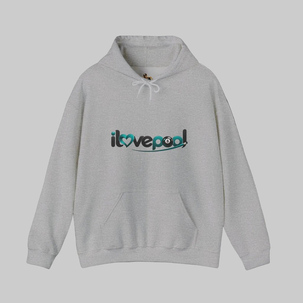I Love Pool 1 Hoodie
