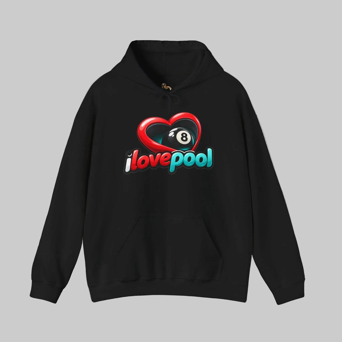 I Love Pool 3 Hoodie