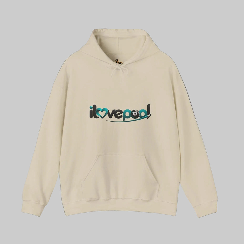 I Love Pool 1 Hoodie