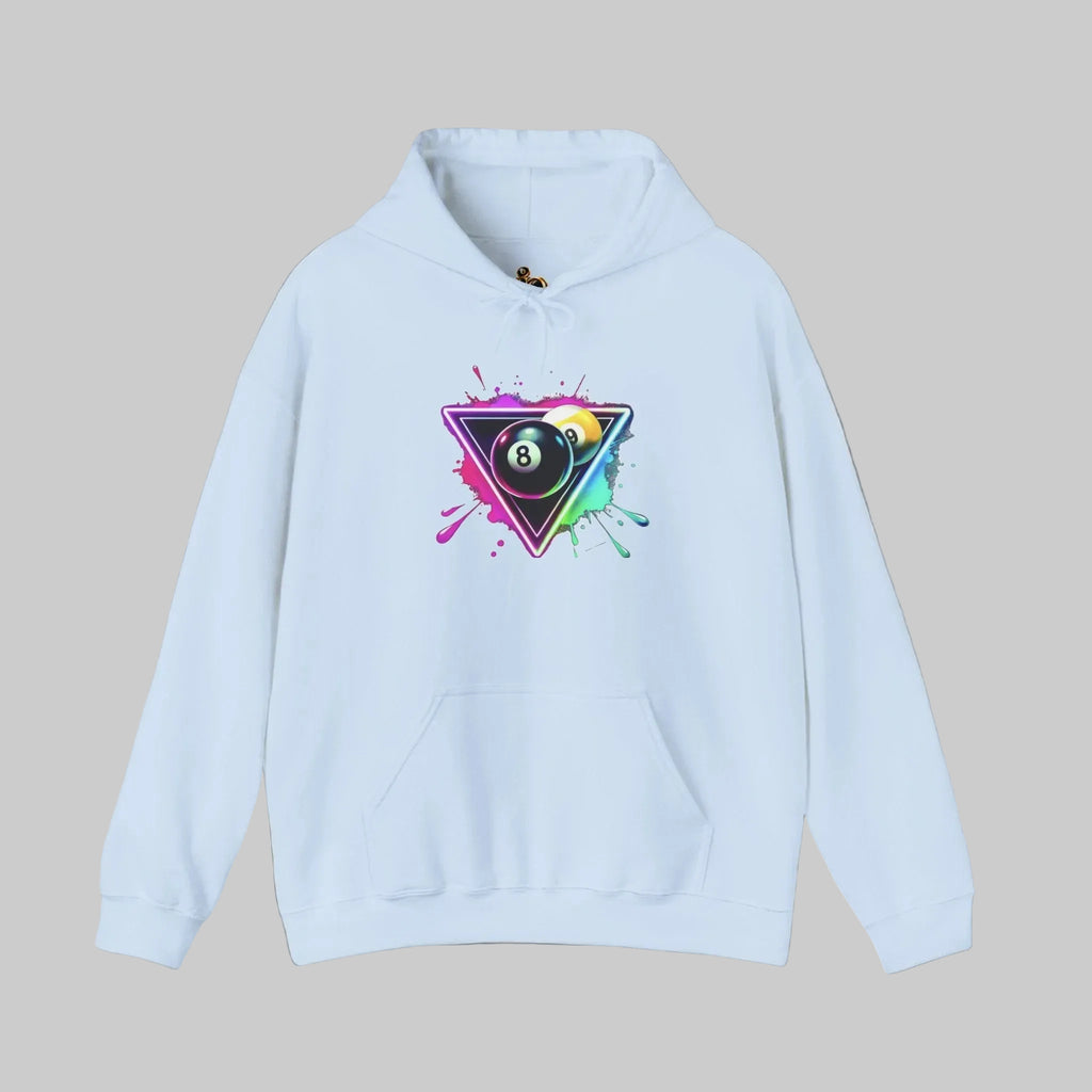 Neon 8-Ball and 9-Ball Hoodie