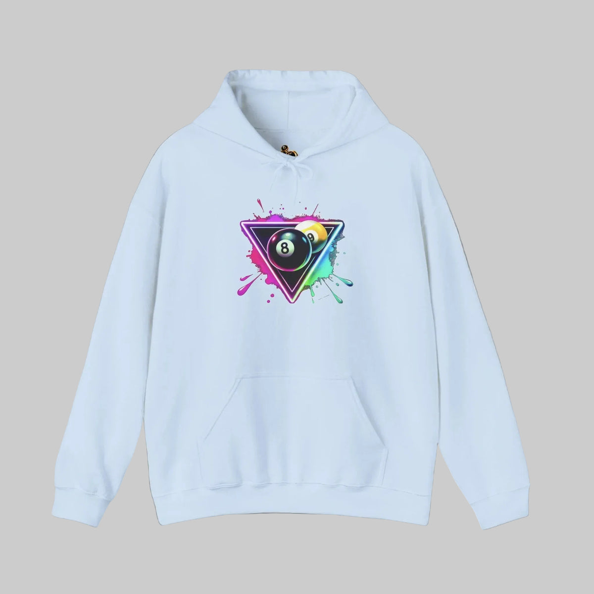Neon 8-Ball and 9-Ball Hoodie