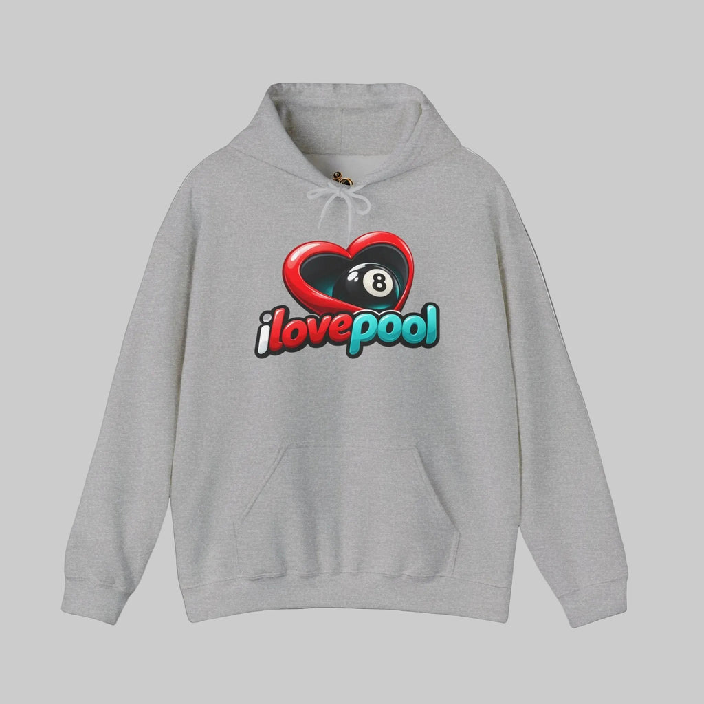 I Love Pool 3 Hoodie