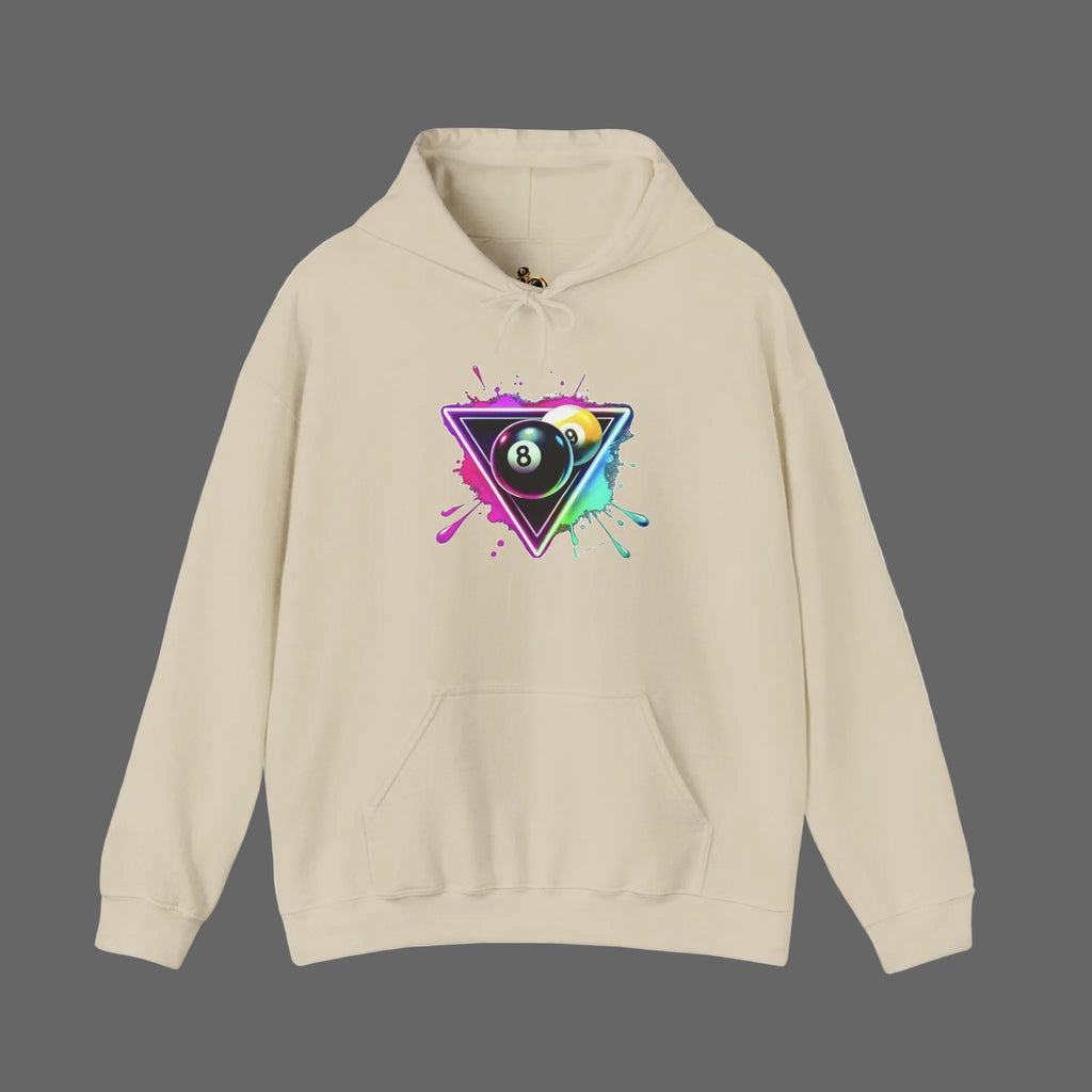 Neon 8-Ball and 9-Ball Hoodie